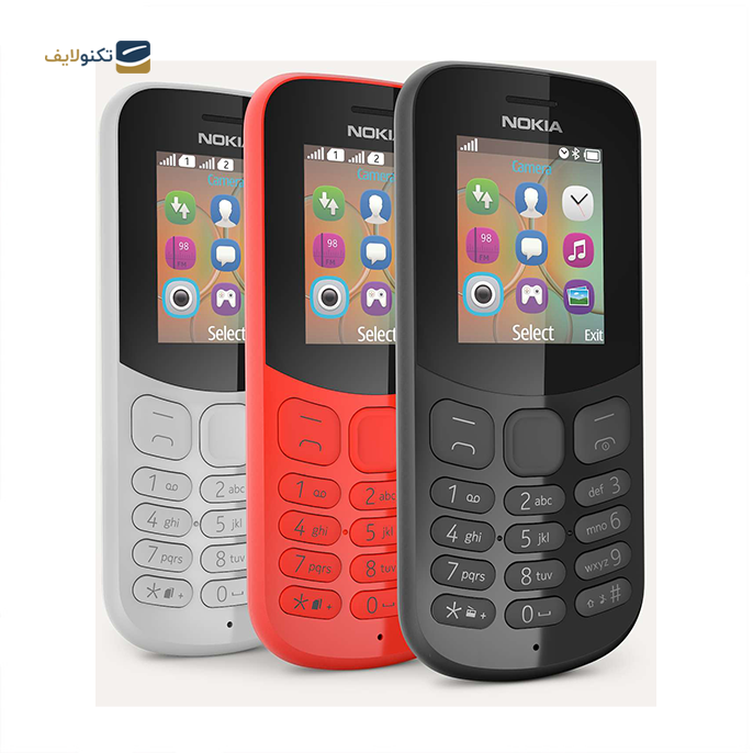 گوشی موبایل نوکیا (2017) 130 - دو سیم کارت - Nokia 130 (2017) Dual SIM