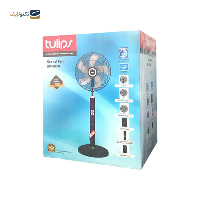 پنکه ایستاده تولیپس مدل SF-405R - Tulips SF-405R Stand Fan