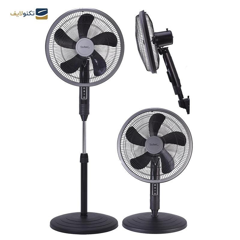 پنکه سه منظوره تکنو مدل TE-9111 - Techno TE-9111 Standing Fan