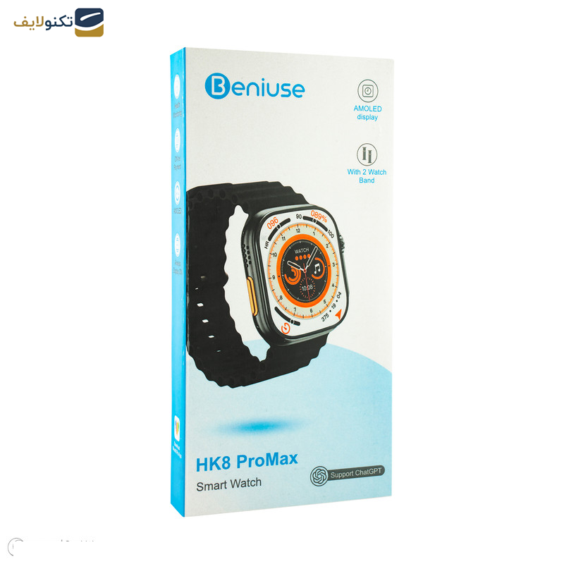 ساعت هوشمند بنیوس مدل HK8 ProMax - 