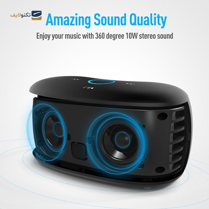 اسپیکر بلوتوثی قابل حمل داس مدل soundbox xs - Doss soundbox xs Bluetooth Portable Speaker