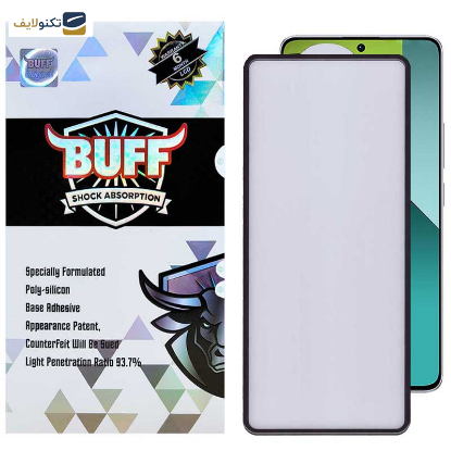 محافظ صفحه نمایش بوف مدل New AirBag-G مناسب برای گوشی موبایل شیائومی Redmi Note 13 4G / 5G / Note 13 Pro 4G / 5G / Note 13R Pro - Buff New AirBag-G Glass Screen Protector For Xiaomi Redmi Note 13 4G / 5G / Note 13 Pro 4G / 5G / Note 13R Pro