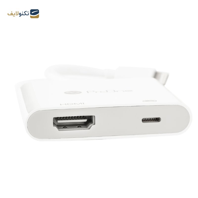 مبدل لایتنینگ به HDMI پرووان مدل PHU550 - Lightning to HDMI Adapter proone PHU550