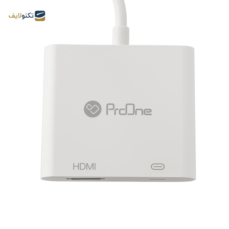 مبدل لایتنینگ به HDMI پرووان مدل PHU550 - Lightning to HDMI Adapter proone PHU550