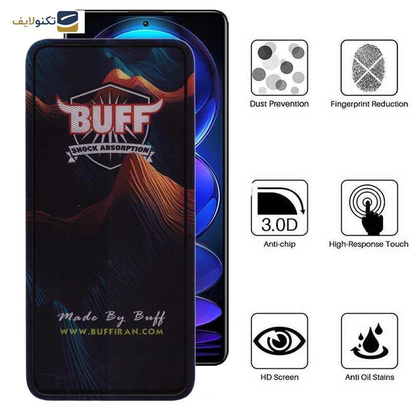محافظ صفحه نمایش بوف 5D مدل Mountain مناسب برای گوشی موبایل شیائومی Redmi Note 12 Pro Plus/Note 12 Pro 4G/5G/Note 12 4G/5G/Note 12 China - Buff 5D Mountain Glass Screen Protector For Xiaomi Redmi Note 12 Pro Plus/Note 12 Pro 4G/5G/Note 12 4G/5G/Note 12 China