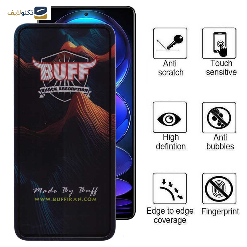 محافظ صفحه نمایش بوف 5D مدل Mountain مناسب برای گوشی موبایل شیائومی Redmi Note 12 Pro Plus/Note 12 Pro 4G/5G/Note 12 4G/5G/Note 12 China - Buff 5D Mountain Glass Screen Protector For Xiaomi Redmi Note 12 Pro Plus/Note 12 Pro 4G/5G/Note 12 4G/5G/Note 12 China