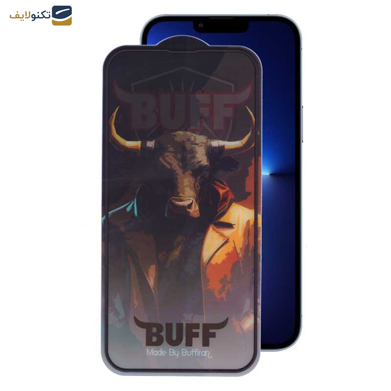 محافظ صفحه نمایش بوف مدل AirBag-Pro-G مناسب برای گوشی موبایل اپل iPhone 13 Pro Max - 14 Plus - Buff AirBag-Pro-G Glass Screen Protector For Apple iPhone 13 Pro Max - 14 Plus