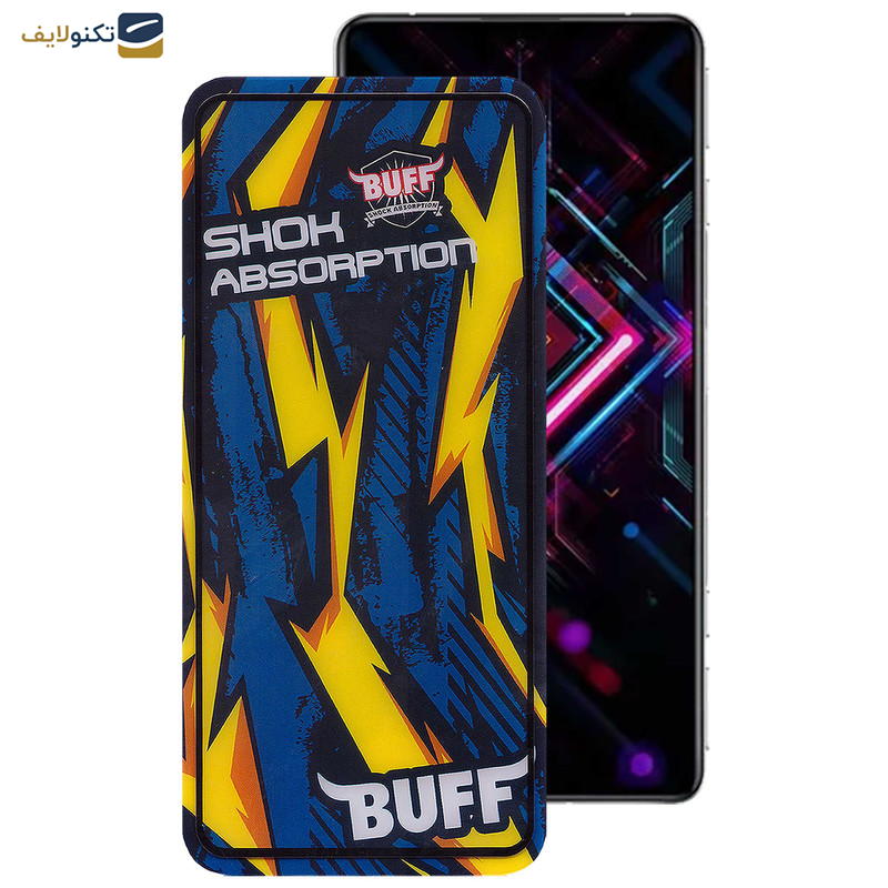 محافظ صفحه نمایش بوف مدل Shock-Shock مناسب برای گوشی موبایل شیائومی Redmi K40 Gaming-K40 Pro Plus-K40 Pro-K40s-K40 - Buff Shock-Shock Glass Screen Protector For Xiaomi Redmi K40 Gaming - K40 Pro Plus - K40 Pro -K40s - K40