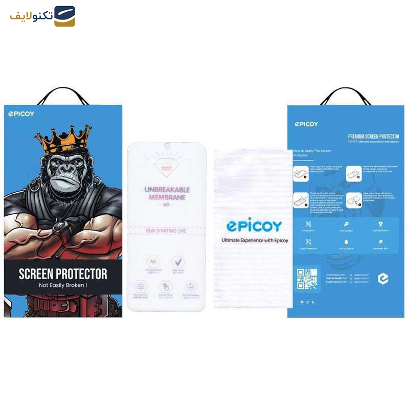 محافظ صفحه نمایش مات اپیکوی مدل Hydrogel-Matte مناسب برای گوشی موبایل سامسونگ Galaxy A25 5G - A24 4G - A15 5G-4G - Epicoy Hydrogel-Matte Screen Protector For Samsung Galaxy A25 5G - A24 4G - A15 5G-4G