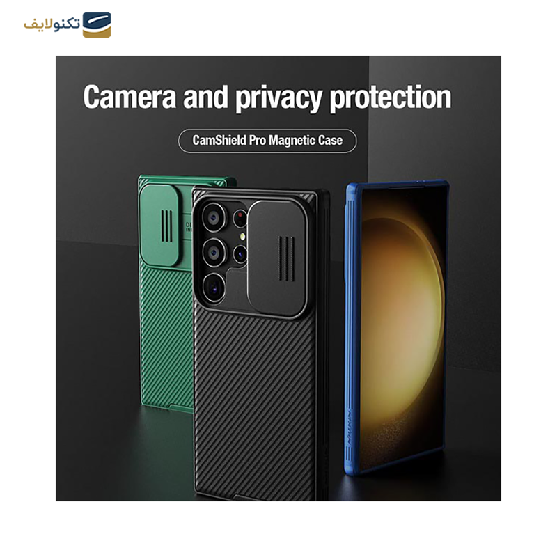 قاب گوشی سامسونگ Galaxy S24 Ultra نیلکین مدل CamShield Pro - Nillkin CamShield Pro For Galaxy S24 Ultra