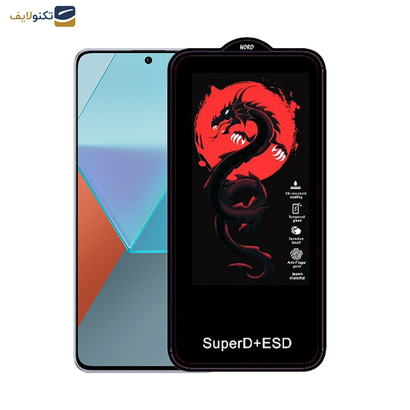 محافظ صفحه نمایش اپیکوی مدل Dragon ESD مناسب برای گوشی موبایل شیائومی Redmi Note 13 Pro 4G-5G -Note 13 4G-5G -Note 13R Pro - Epicoy Dragon ESD Glass Screen Protector For Xiaomi Redmi Note 13 Pro 4G-5G -Note 13 4G-5G -Note 13R Pro