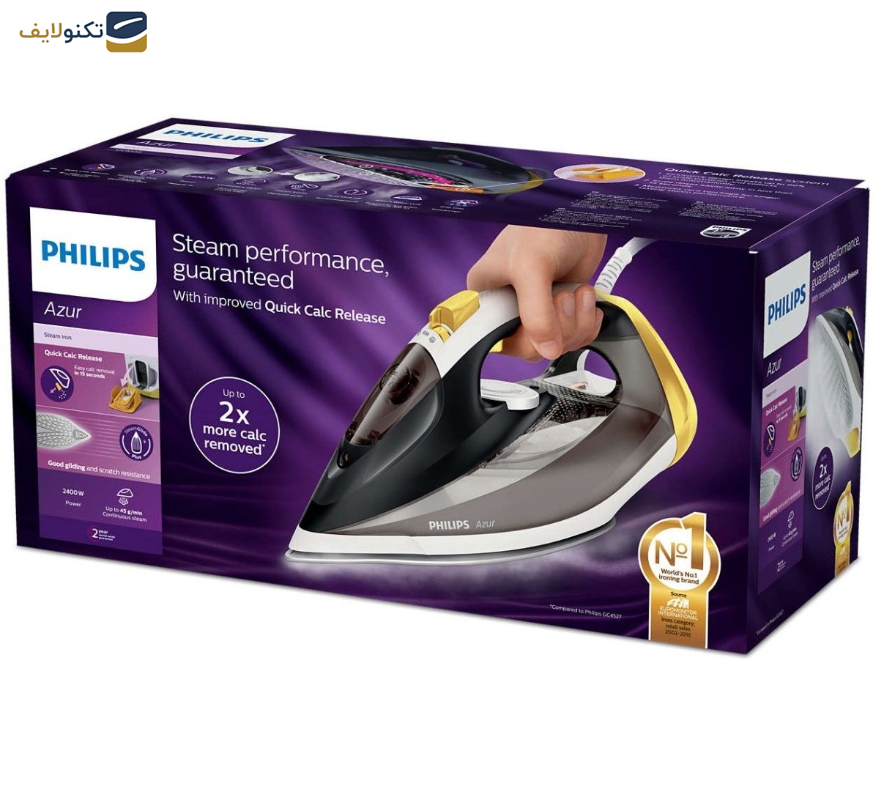 اتو بخار فیلیپس مدل GC4537 - Philips GC4537.86 Steam Iron