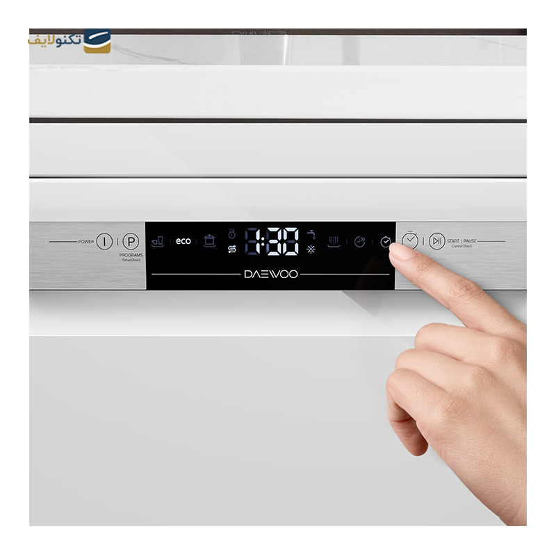 ماشین ظرفشویی دوو 12 نفره سری Glossy مدل DDW-30W1252 - Daewoo Glossy series DDW-30W1252 Dishwasher