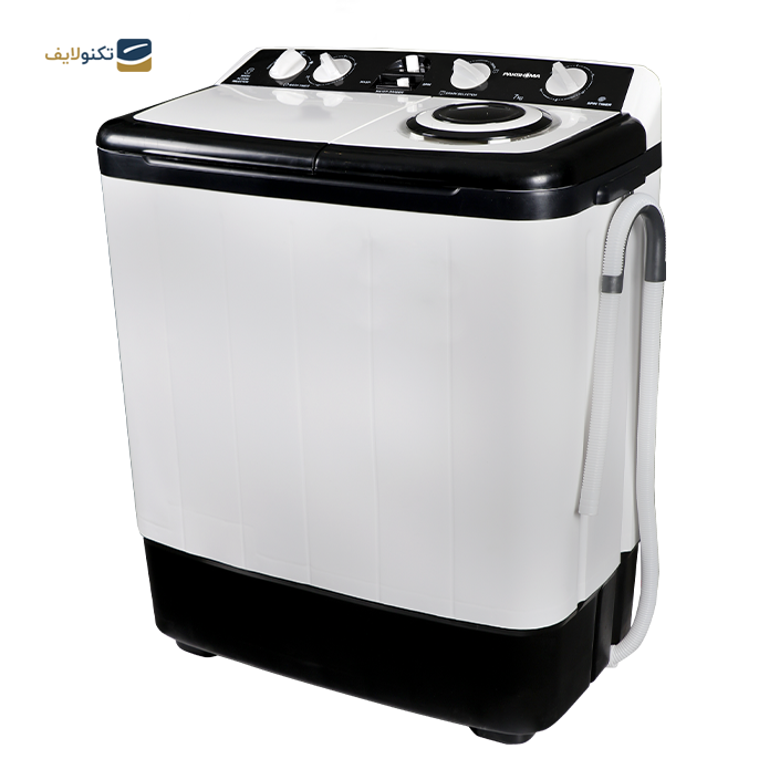 ماشین لباسشویی دوقلو پاکشوما 8.5 کیلویی مدل PWT-8573AJ - Pakshoma PWT-8573AJ Washing Machine 8.5KG