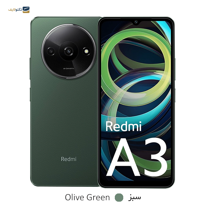 گوشی موبایل شیائومی مدل Redmi A3 ظرفیت 128 گیگابایت رم 4 گیگابایت - اندونزی - Xiaomi Redmi A3 128/4GB - Indonesia
