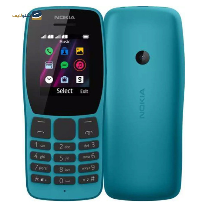 گوشی موبايل نوکيا مدل 110 ظرفیت 4 مگابایت - رم 4 مگابایت	 - Nokia 110 Dual SIM