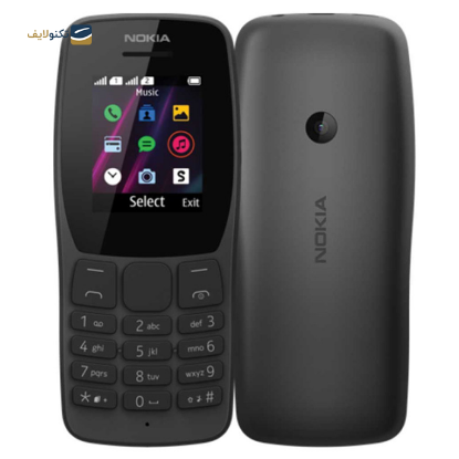 گوشی موبايل نوکيا مدل 110 ظرفیت 4 مگابایت - رم 4 مگابایت	 - Nokia 110 Dual SIM