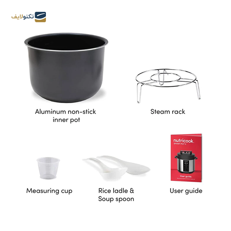 زودپز نوتریکوک مدل SP204A  - Nutricook SP204A Pressure Cooker