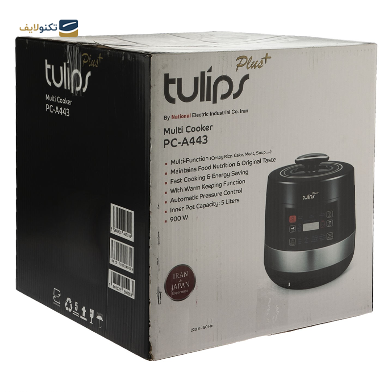 زودپز تولیپس مدل PC-A443  - Tulips PC-A443 Pressure Cooker