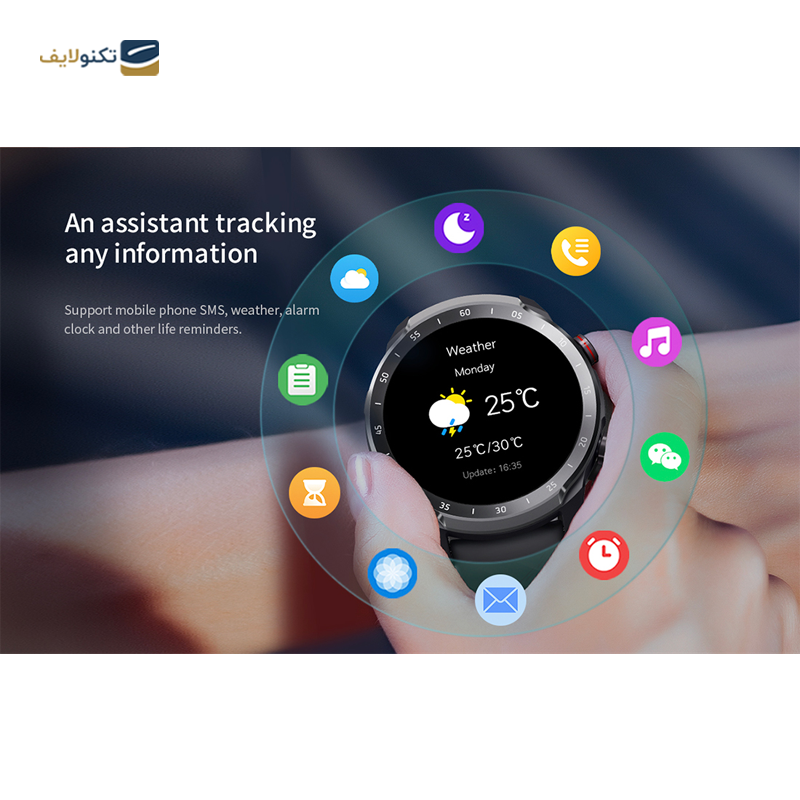 ساعت هوشمند میبرو مدل A2 - Mibro Watch A2 Smart Watch