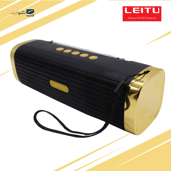  اسپیکر بلوتوثی قابل حمل لیتو مدل LK - 52 - Leitu LK - 52 Bluetooth Speaker