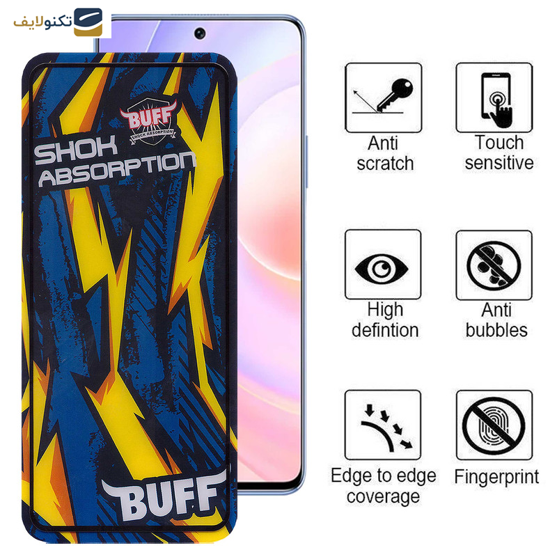 محافظ صفحه نمایش بوف مدل Shock-Shock-G مناسب برای گوشی موبایل هوآوی Nova 9 Se - Honor 50 se - Buff Shock-Shock-G Glass Screen Protector For Huawei Nova 9 Se - Honor 50 se