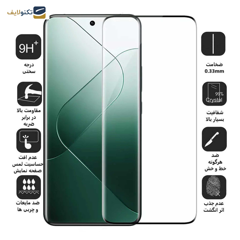محافظ صفحه نمایش بوف مدل FullGlue-Max-G مناسب برای گوشی موبایل شیائومی Xiaomi 14 Pro/13 Pro/12 Pro/14 Ultra/13 Ultra/12S Ultra - Buff FullGlue-Max-G Glass Screen Protector For Xiaomi 14 Pro/13 Pro/12 Pro/14 Ultra/13 Ultra/12S Ultra