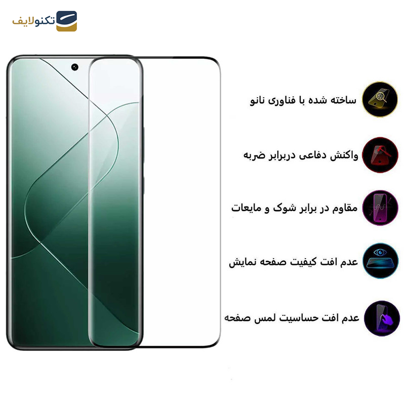 محافظ صفحه نمایش بوف مدل FullGlue-Max-G مناسب برای گوشی موبایل شیائومی Xiaomi 14 Pro/13 Pro/12 Pro/14 Ultra/13 Ultra/12S Ultra - Buff FullGlue-Max-G Glass Screen Protector For Xiaomi 14 Pro/13 Pro/12 Pro/14 Ultra/13 Ultra/12S Ultra