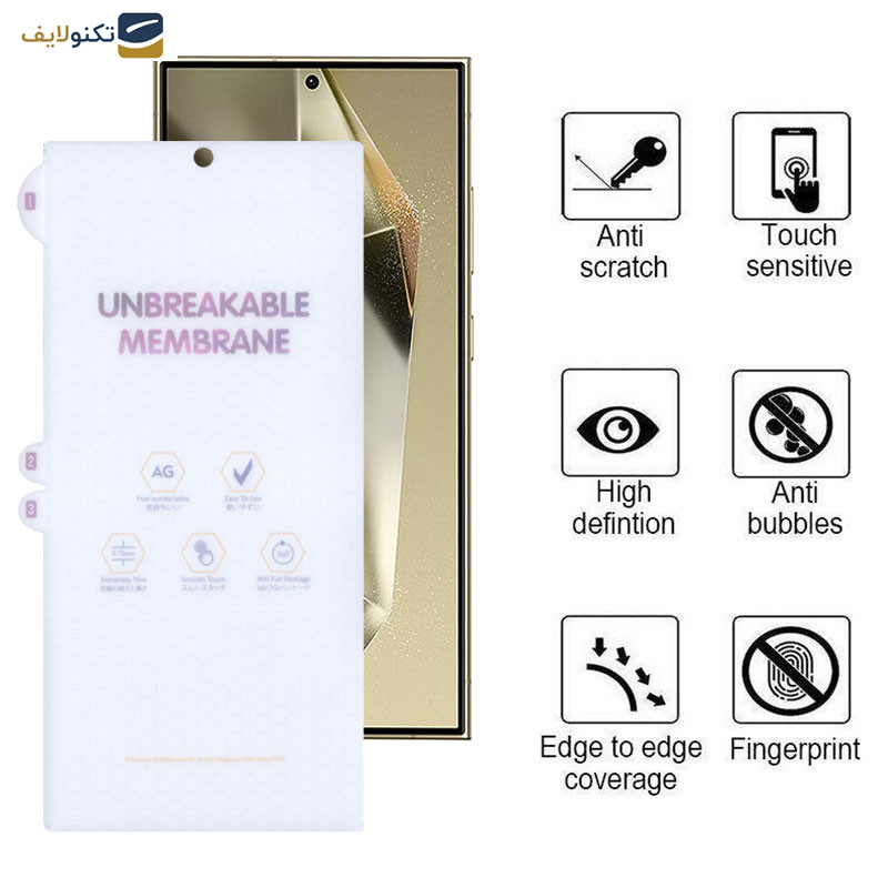 محافظ صفحه نمایش مات بوف مدل Hydrogel-Matte-G مناسب برای گوشی موبایل سامسونگ Galaxy S24 Ultra - S23 Ultra - S22 Ultra - Buff Hydrogel-Matte-G Film Screen Protector For Samsung Galaxy S24 Ultra - S23 Ultra - S22 Ultra