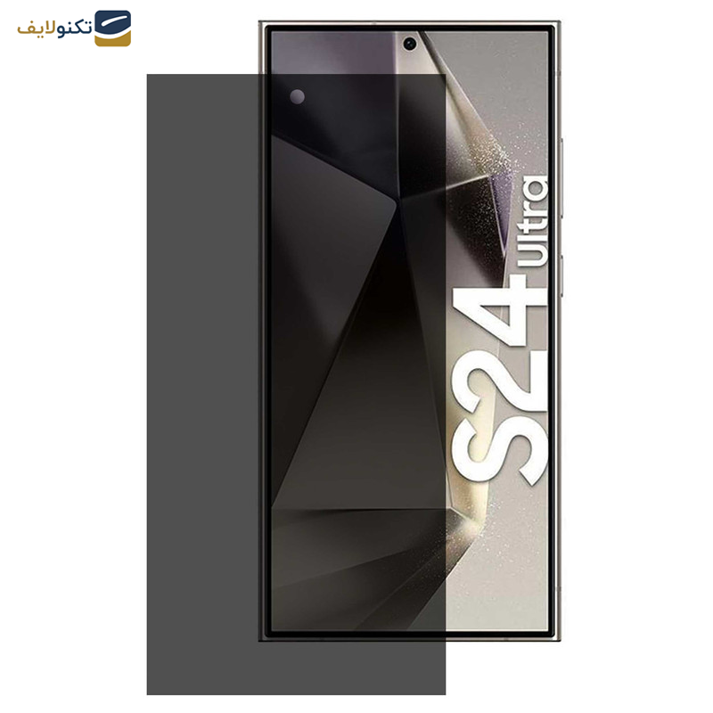 محافظ صفحه نمایش حریم شخصی بوف مدل Silicone-Privacy-G مناسب برای گوشی موبایل سامسونگ Galaxy S24 Ultra - Buff Silicone-Privacy-G Screen Protector For Samsung Galaxy S24 Ultra