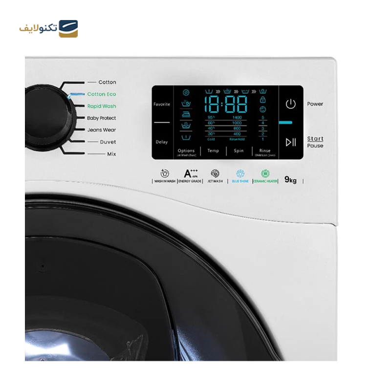 ماشین لباسشویی اسنوا 9 کیلویی مدل SWM-94W60 - Snowa SWM-94W60 Washing Machine