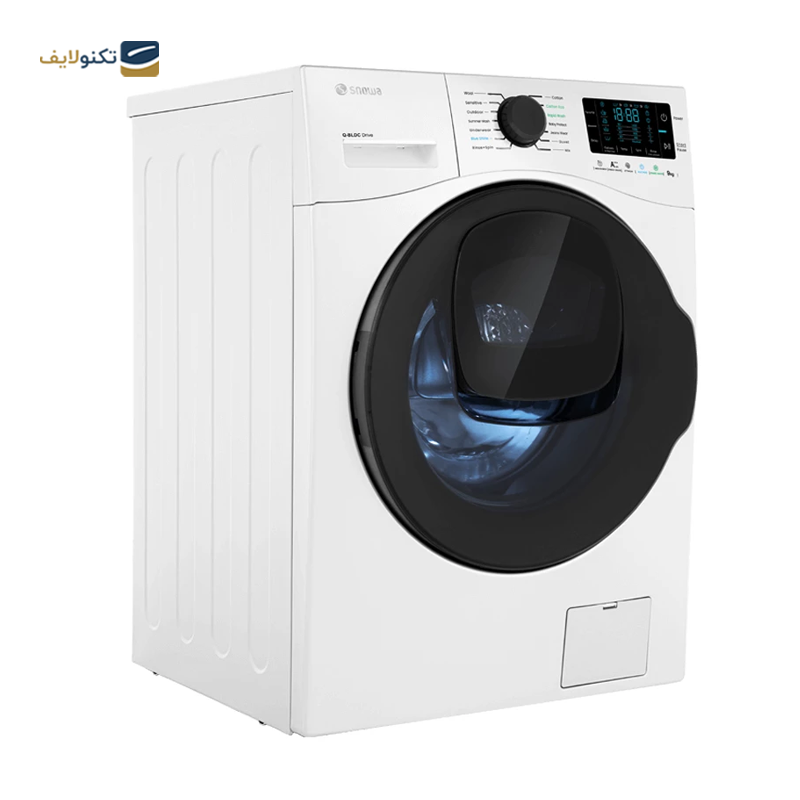 ماشین لباسشویی اسنوا 9 کیلویی مدل SWM-94W60 - Snowa SWM-94W60 Washing Machine