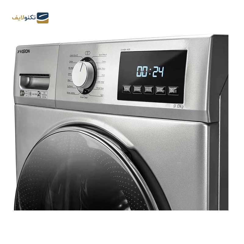 ماشین لباسشویی ایکس ویژن 9 کیلویی مدل WH94-ASI - X.Vision WH94-ASI Washing Machine