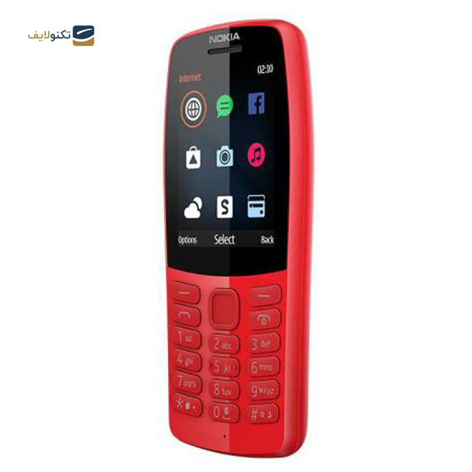 گوشی موبايل نوکيا مدل 210 (2019) ظرفیت 16 مگابایت	- رم 16 مگابایت	 - Nokia 210 (2019) Dual SIM