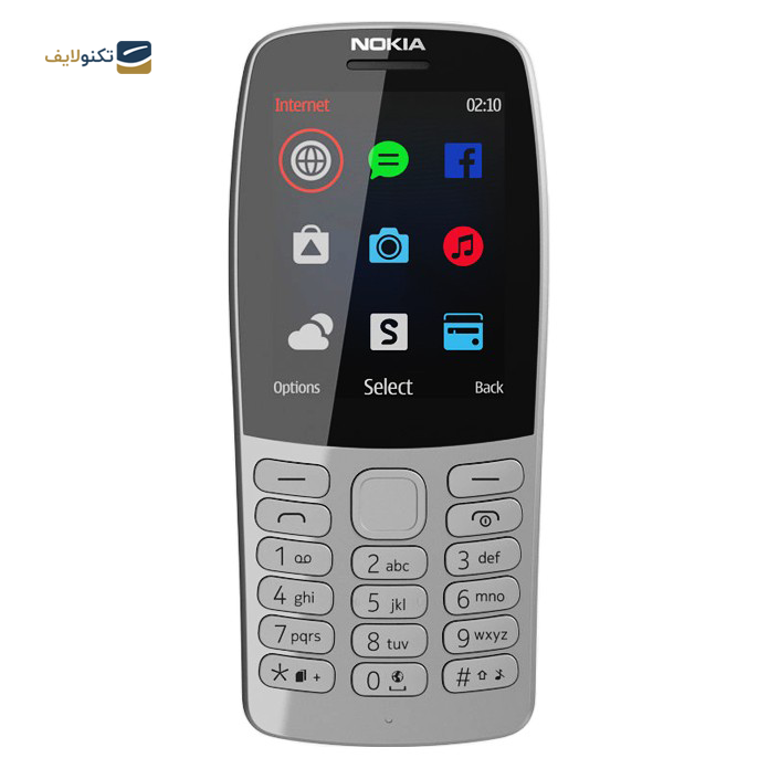 گوشی موبايل نوکيا مدل 210 (2019) ظرفیت 16 مگابایت	- رم 16 مگابایت	 - Nokia 210 (2019) Dual SIM