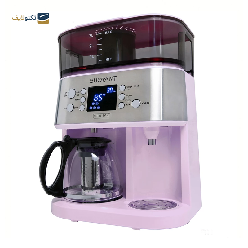 چای و قهوه ساز بویانت مدل Stylish Plus یاسی - Buoyant Stylish Plus Coffee Maker