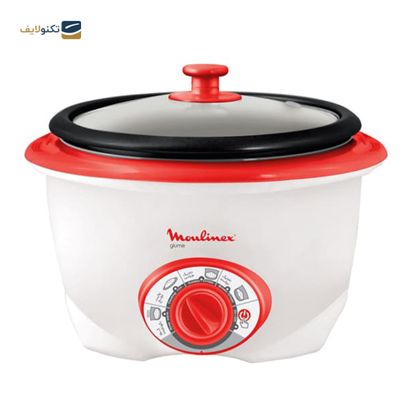 پلوپز 8 نفره مولینکس مدل RC1108-10WR - Moulinex RC1108-10WR Rice Cooker