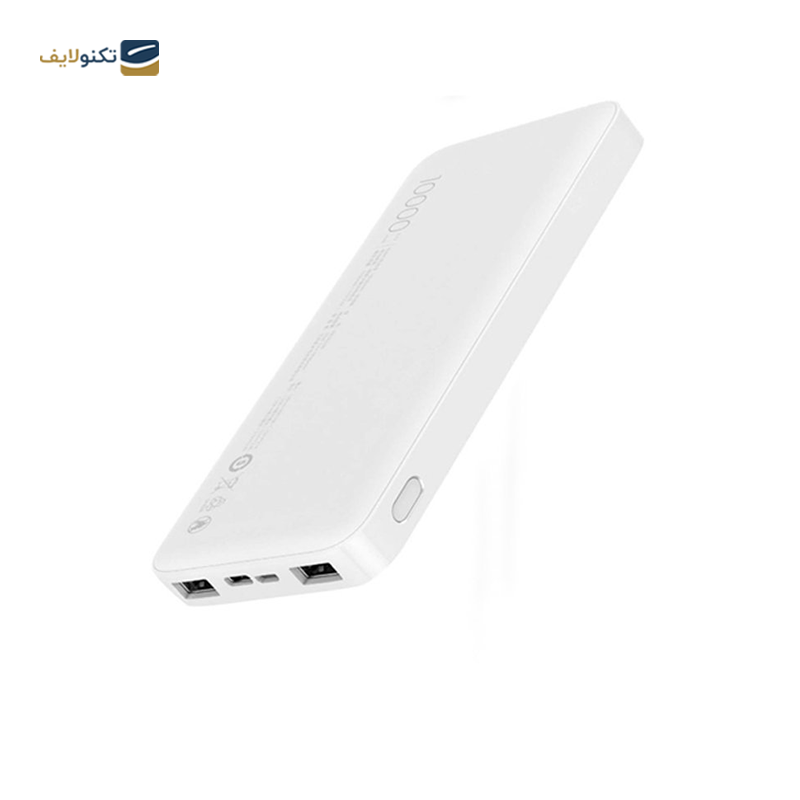 پاوربانک شیائومی مدل Redmi PB100LZM ظرفیت 10000 میلی آمپر ساعت به همراه کابل تبدیل microUSB - Xiaomi Redmi PB100LZM 10000mAh Power Bank