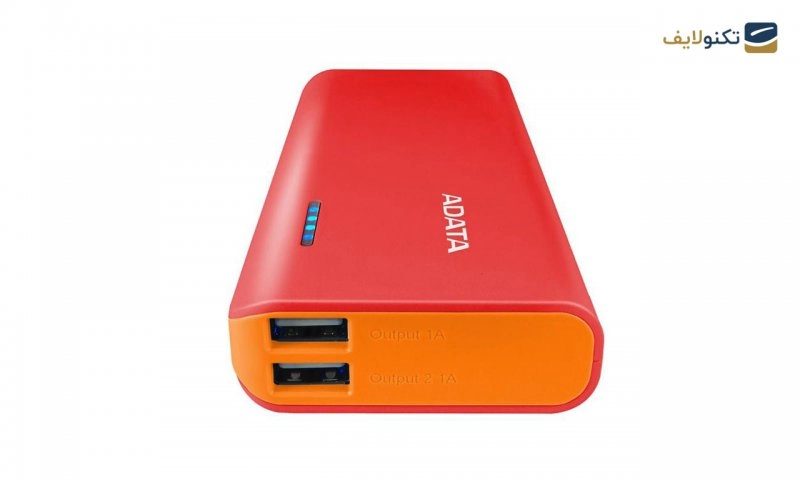 پاوربانک ای دیتا مدل PT100 ظرفیت 10000 میلی آمپر ساعت - Adata PT100 10000mAh Power Bank