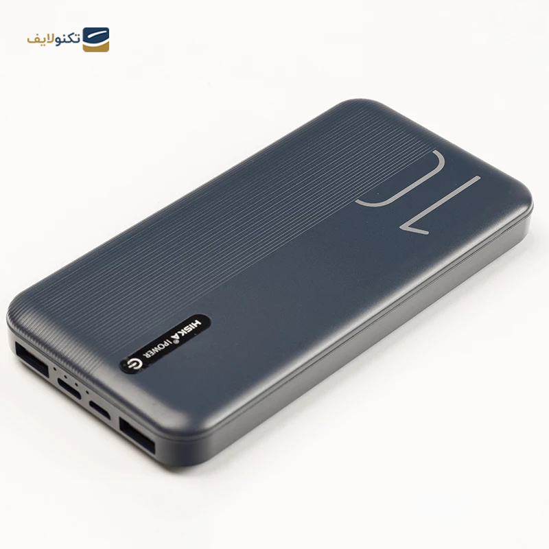 پاوربانک هیسکا مدل HP-113 ظرفیت 10000 میلی آمپر ساعت - Hiska HP-113 10000mah power bank