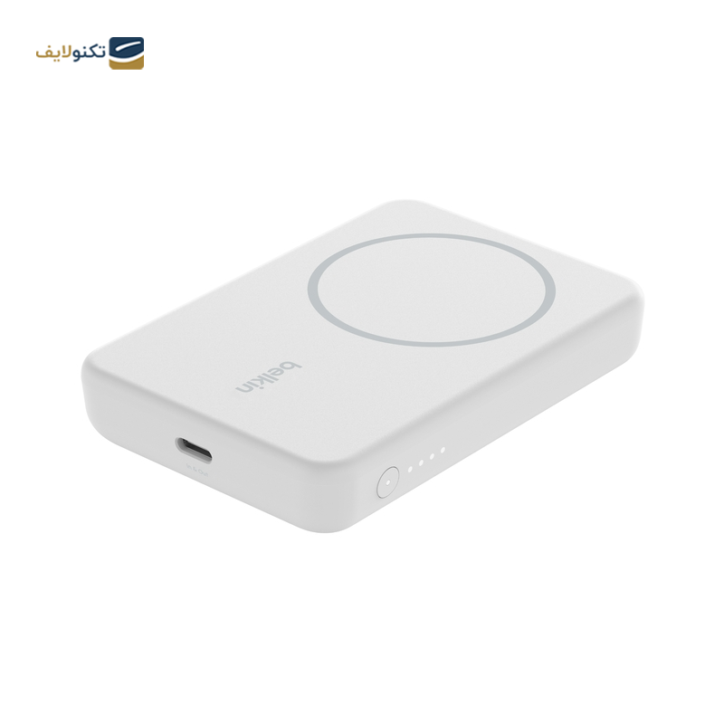 پاوربانک وایرلس بلکین مدل BPD004bt ظرفیت 5000 میلی آمپر ساعت - Belkin BPD004bt 5000mah power bank