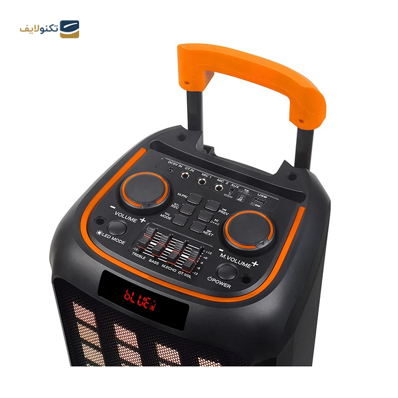 اسپیکر بلوتوثی چمدانی مدل NDR-1098 - NDR-1098 suitcase Bluetooth speaker