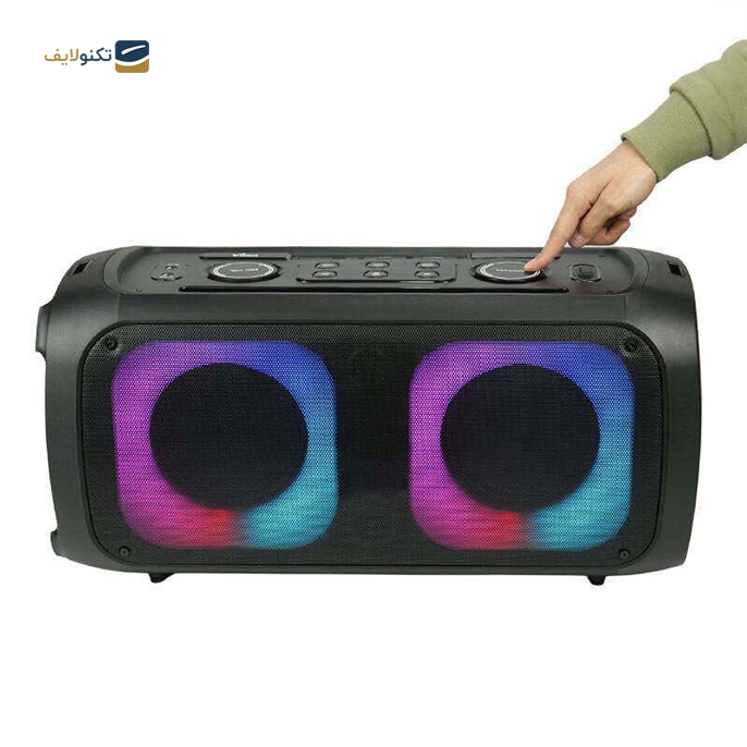 اسپیکر بلوتوثی قابل حمل مچر مدل MR-1400 - Macher MR-1400 portable bluetooth speaker