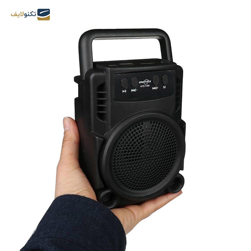 اسپیکر بلوتوثی قابل حمل گریت نایس مدل GTS-1360 - Greatnice GTS-1360 Portable Bluetooth Speaker