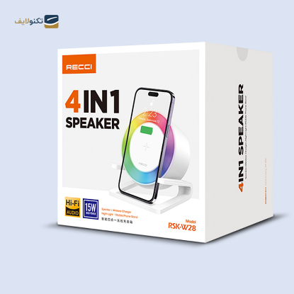 اسپیکر بلوتوثی رسی مدل RSK-W28 4IN1 - Recci RSK-W28 4IN1 Bluetooth Speaker