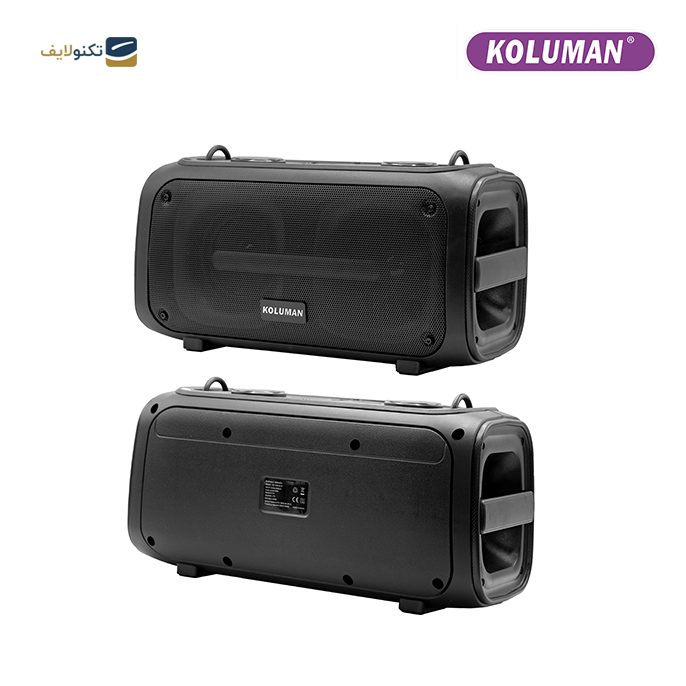  اسپیکر بلوتوثی قابل حمل کلومن مدل K-S125-40 - KOLUMAN K-S125-40 PORTABLE BLUETOOTH SPEAKER