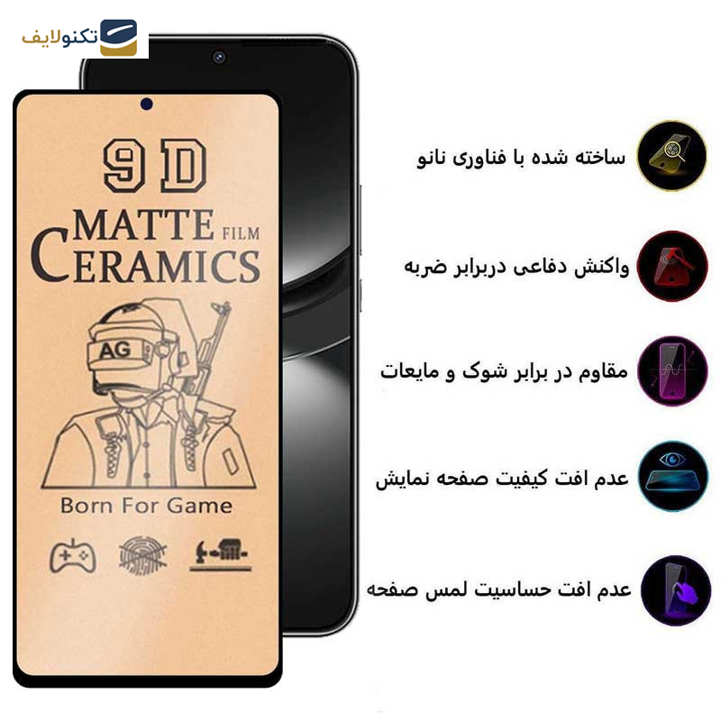  محافظ صفحه نمایش سرامیکی مات اپیکوی مدل BodyGuard مناسب برای گوشی موبایل هوآوی Nova 12 / Nova 12 Lite / Nova 11 SE / Nova 10 SE - Epicoy BodyGuard Ceramic Matte Screen Protector For Huawei Nova 12 / Nova 12 Lite / Nova 11 SE / Nova 10 SE
