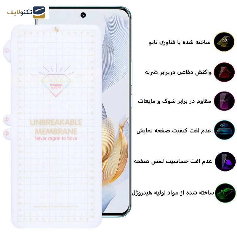 محافظ صفحه نمایش بوف مدل  Hydrogel-G مناسب برای گوشی موبایل آنر 90 - Buff Hydrogel-G film screen protector suitable for Honor 90