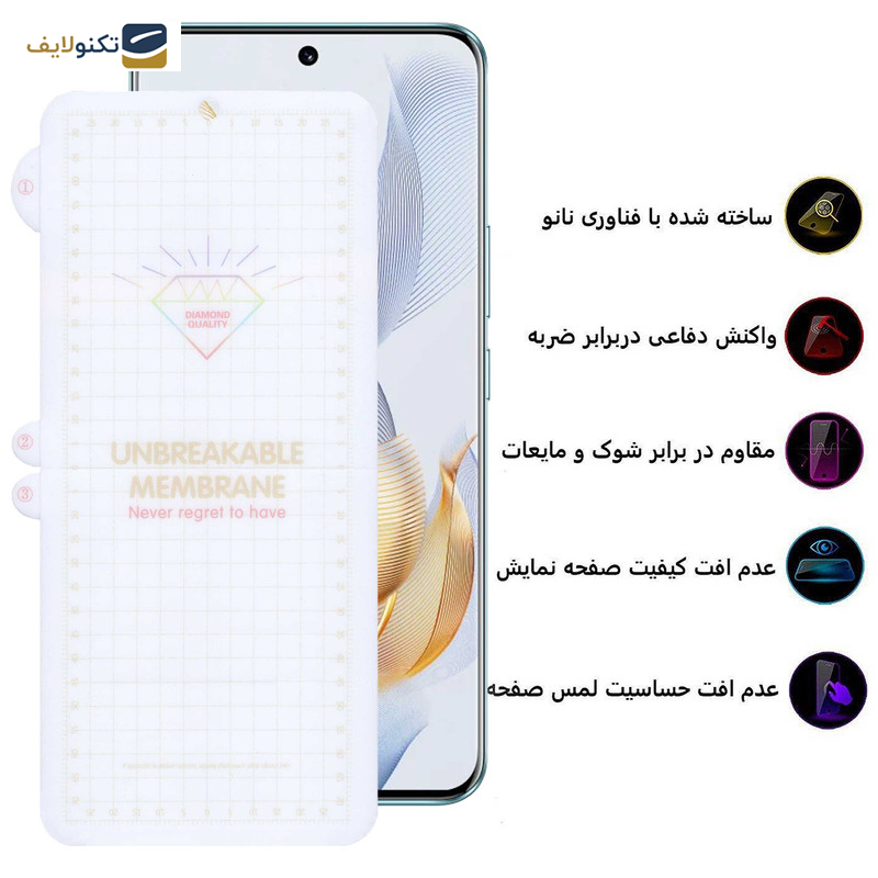محافظ صفحه نمایش بوف مدل  Hydrogel-G مناسب برای گوشی موبایل آنر 90 - Buff Hydrogel-G film screen protector suitable for Honor 90