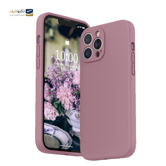 کاور سیلیکونی محافظ لنزدار مناسب برای گوشی موبایل اپل iPhone 13 Pro Max - کاور سیلیکونی محافظ لنزدار مناسب برای گوشی موبایل اپل iPhone 13 Pro Max